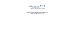 Desktop Screenshot of engagingb2b.com